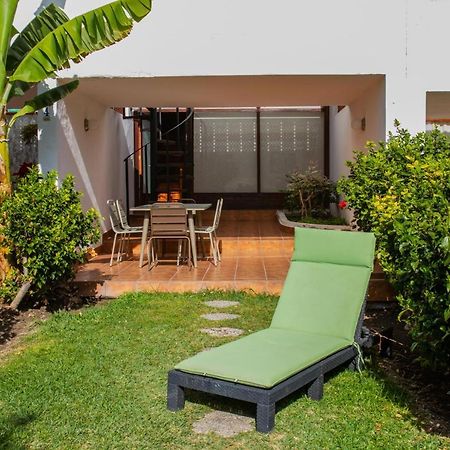 Flatguest Pr Beach - Terrace + Garden + 24H Mogan Bagian luar foto