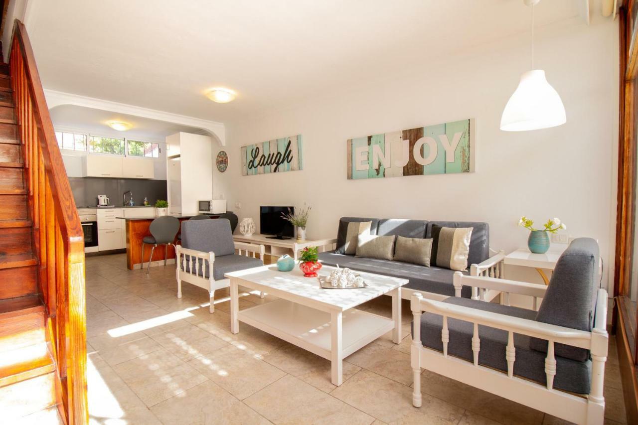 Flatguest Pr Beach - Terrace + Garden + 24H Mogan Bagian luar foto